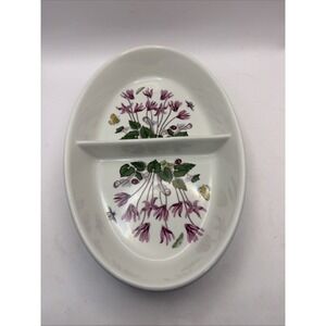 Portmeirion Divided Casserole Botanic Garden Baking/Serving Dish